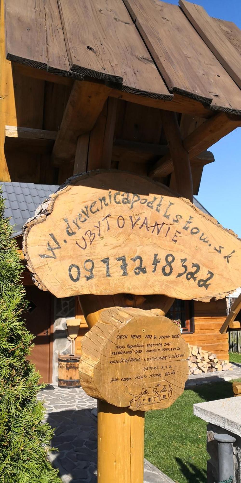 Drevenica Pod Tlstou Pension Blatnica Buitenkant foto